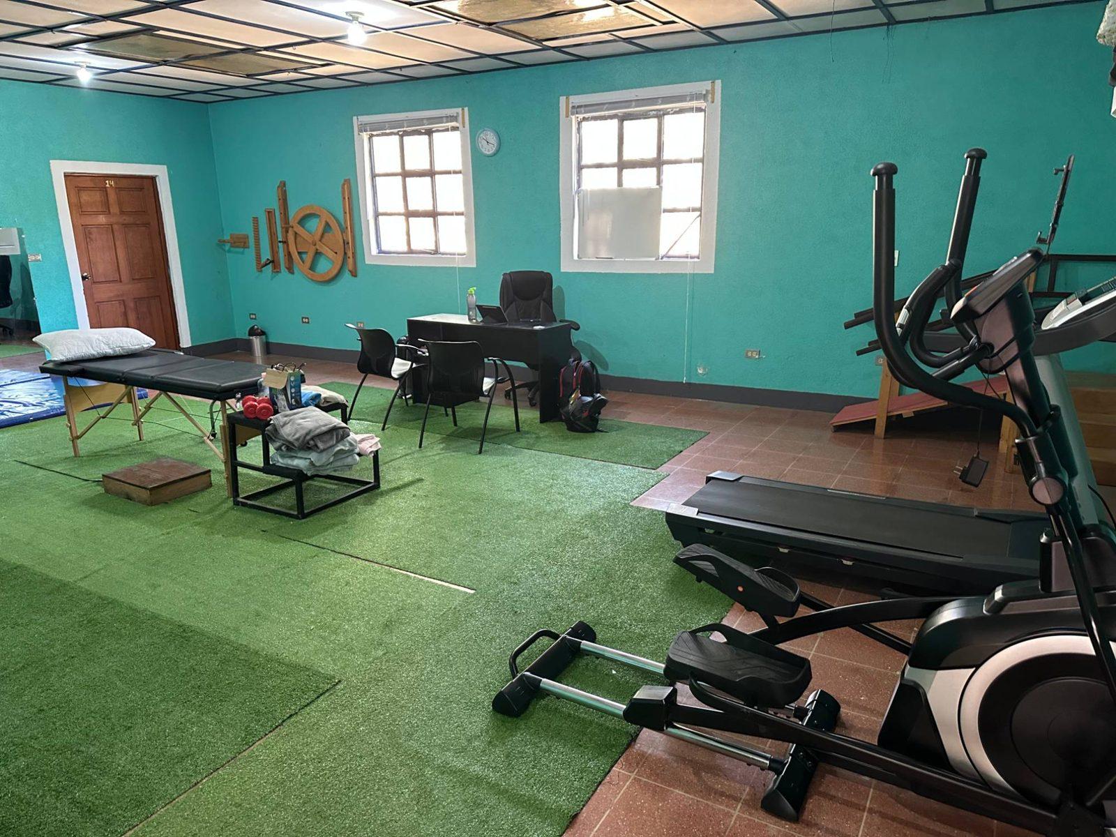 Der Raum für Physiotherapie